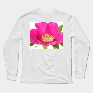 Rosa rugosa  Hedgerow rose Long Sleeve T-Shirt